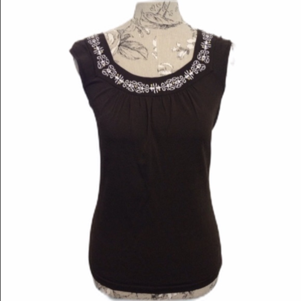 *loft Brown Top S